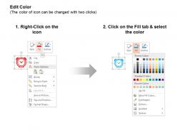 Alarm 24 hours clock time management ppt icons graphics