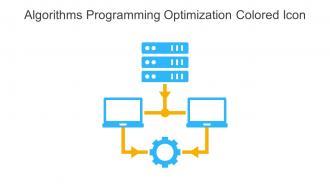 Algorithms Programming Optimization Colored Icon In Powerpoint Pptx Png And Editable Eps Format