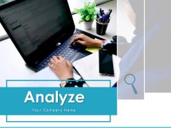 Analyze Business Performance Quarterly Financial Magnifying Glass Product