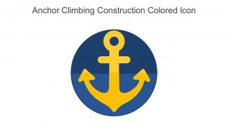 Anchor Climbing Construction Colored Icon In Powerpoint Pptx Png And Editable Eps Format