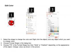Angry happiness sad angel faces ppt icons graphics