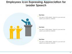 Appreciation Icon Employee Recognition Sales Competition Motivation Team