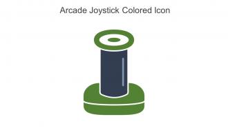 Arcade Joystick Colored Icon In Powerpoint Pptx Png And Editable Eps Format
