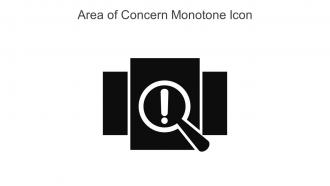 Area Of Concern Monotone Icon In Powerpoint Pptx Png And Editable Eps Format