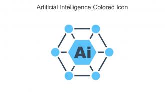 Artificial Intelligence Colored Icon In Powerpoint Pptx Png And Editable Eps Format