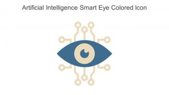 Artificial Intelligence Smart Eye Colored Icon In Powerpoint Pptx Png And Editable Eps Format