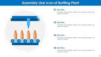 Assembly Line Icon Powerpoint Ppt Template Bundles