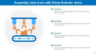 Assembly Line Icon Powerpoint Ppt Template Bundles