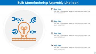 Assembly Line Icon Powerpoint Ppt Template Bundles