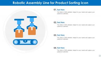 Assembly Line Icon Powerpoint Ppt Template Bundles