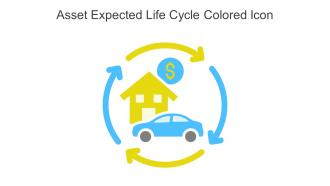 Asset Expected Life Cycle Colored Icon In Powerpoint Pptx Png And Editable Eps Format