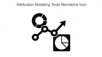 Attribution Modeling Tools Monotone Icon In Powerpoint Pptx Png And Editable Eps Format