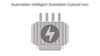 Automation Intelligent Substation Colored Icon In Powerpoint Pptx Png And Editable Eps Format