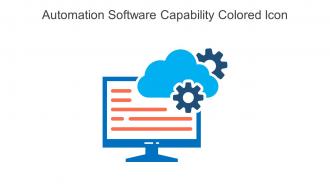 Automation Software Capability Colored Icon In Powerpoint Pptx Png And Editable Eps Format