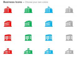 Bank financial institution money safety ppt icons graphics