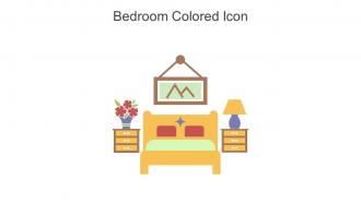 Bedroom Colored Icon In Powerpoint Pptx Png And Editable Eps Format