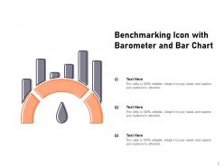 Benchmarking Icon Business Gear Financial Dollar Performance Assessment Progress
