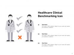 Benchmarking Icon Business Gear Financial Dollar Performance Assessment Progress