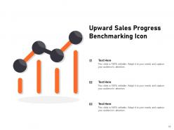 Benchmarking Icon Business Gear Financial Dollar Performance Assessment Progress