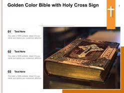 Bible Cross Circle Forehead Bookmark Inside