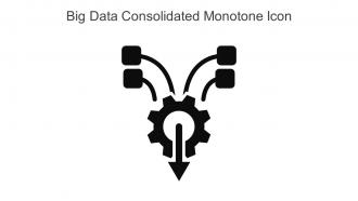 Big Data Consolidated Monotone Icon In Powerpoint Pptx Png And Editable Eps Format