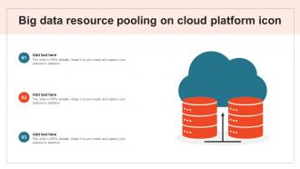 Big Data Resource Pooling On Cloud Platform Icon