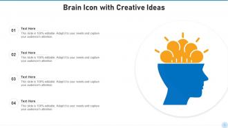 Brain Icon Powerpoint Ppt Template Bundles