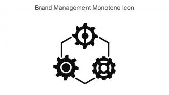 Brand Management Monotone Icon In Powerpoint Pptx Png And Editable Eps Format