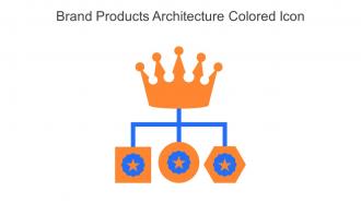 Brand Products Architecture Colored Icon In Powerpoint Pptx Png And Editable Eps Format
