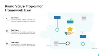 Brand Value Proposition Framework Icon