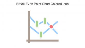 Break Even Point Chart Colored Icon In Powerpoint Pptx Png And Editable Eps Format