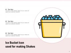 Bucket Icon Making Shakes Brush Inside Clothes Laundry
