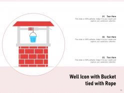 Bucket Icon Making Shakes Brush Inside Clothes Laundry
