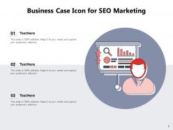 Business Case Icon Illustrating Resource Management Construction Marketing