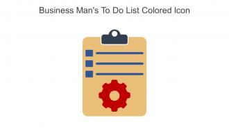 Business Mans To Do List Colored Icon In Powerpoint Pptx Png And Editable Eps Format