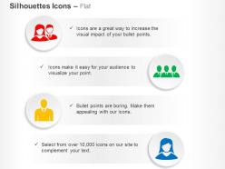 Business team alliance admin woman ppt icons graphics