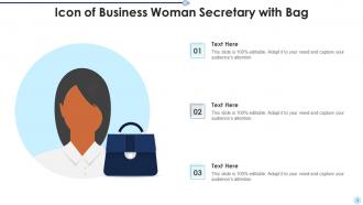 Business Woman Icon Powerpoint Ppt Template Bundles