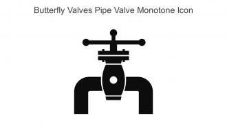 Butterfly Valves Pipe Valve Monotone Icon In Powerpoint Pptx Png And Editable Eps Format