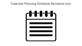 Calendar Planning Schedule Monotone Icon In Powerpoint Pptx Png And Editable Eps Format