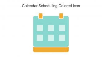 Calendar Scheduling Colored Icon In Powerpoint Pptx Png And Editable Eps Format