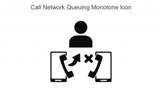 Call Network Queuing Monotone Icon In Powerpoint Pptx Png And Editable Eps Format