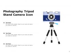 Camera Icon Megaphone Laptop Television Photograph Through Tripod Wireless Vintage