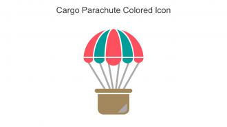 Cargo Parachute Colored Icon In Powerpoint Pptx Png And Editable Eps Format