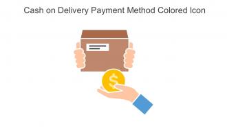 Cash On Delivery Payment Method Colored Icon In Powerpoint Pptx Png And Editable Eps Format