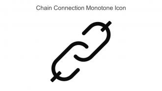 Chain Connection Monotone Icon In Powerpoint Pptx Png And Editable Eps Format
