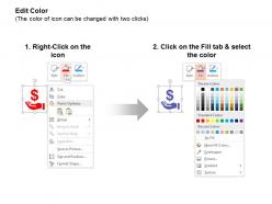 Charity dollar safety schedule of savings exchange of currencies ppt icons graphics
