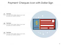 Cheques Icon Bounce Signature Transaction Dollar Expenses Calculator