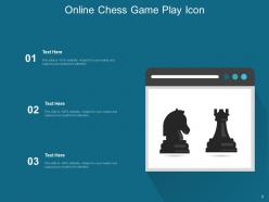 Chess Icon Strategy Business Planning Gear Individual