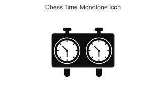 Chess Time Monotone Icon In Powerpoint Pptx Png And Editable Eps Format