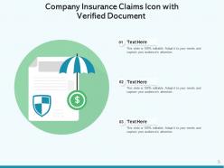 Claims Icon Business Application Document Insurance Arrow Product